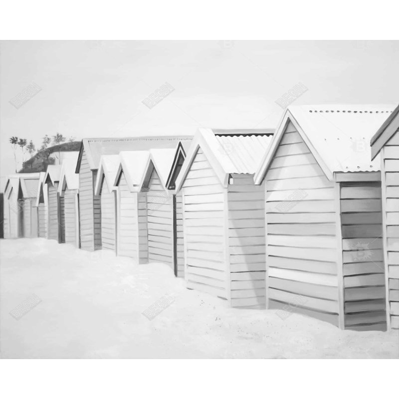 " Beach Cabins "