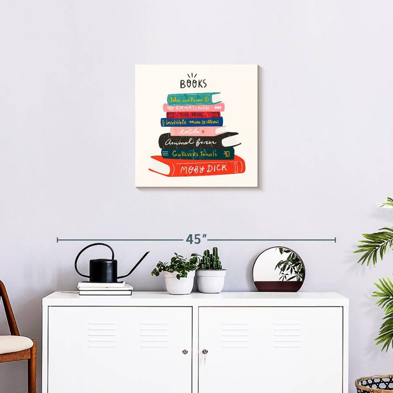 Keiraleigh, tour des livres classiques, H 20 po x l 20 po