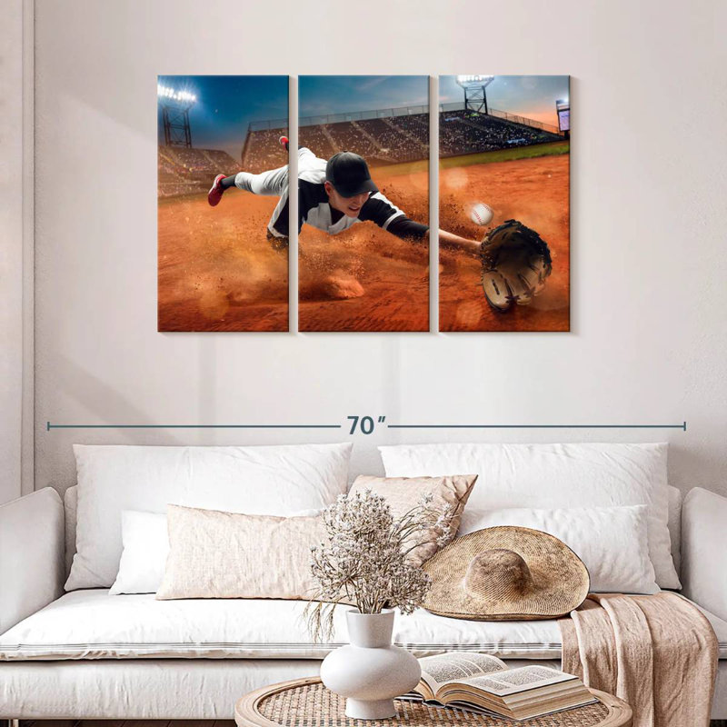 Sireci Baseball Game Catch, 28" H x 45" W