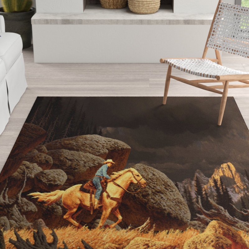 Cultrera Hand Woven Area Rug, Rectangle 120 x 180cm