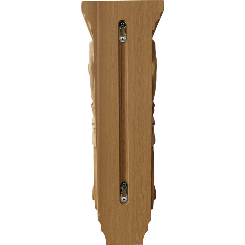 Support en bois / corbeau H 18 po x l 6 po x P 7,5 po, Cerisier