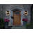 Sevyn Outdoor Wall Sconce in Black-1197934811