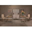 Square Solid Oak Dining Table-1707254033