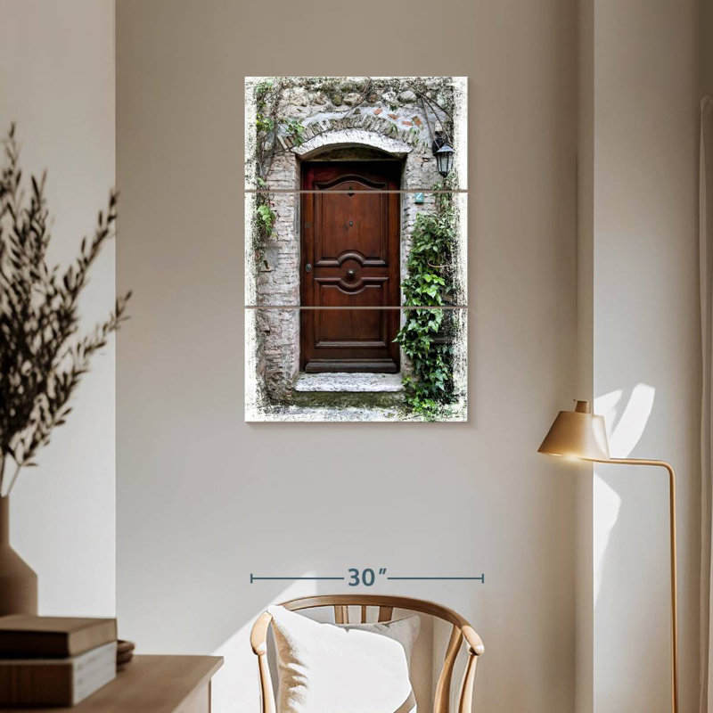 Lilie Doors Of Europe II, H 57 po x l 36 po