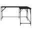 Tyshone L-Shaped Metal Base Writing Desk-1691648301