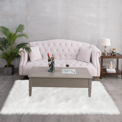 Leosvel Faux Sheepskin Indoor Rug