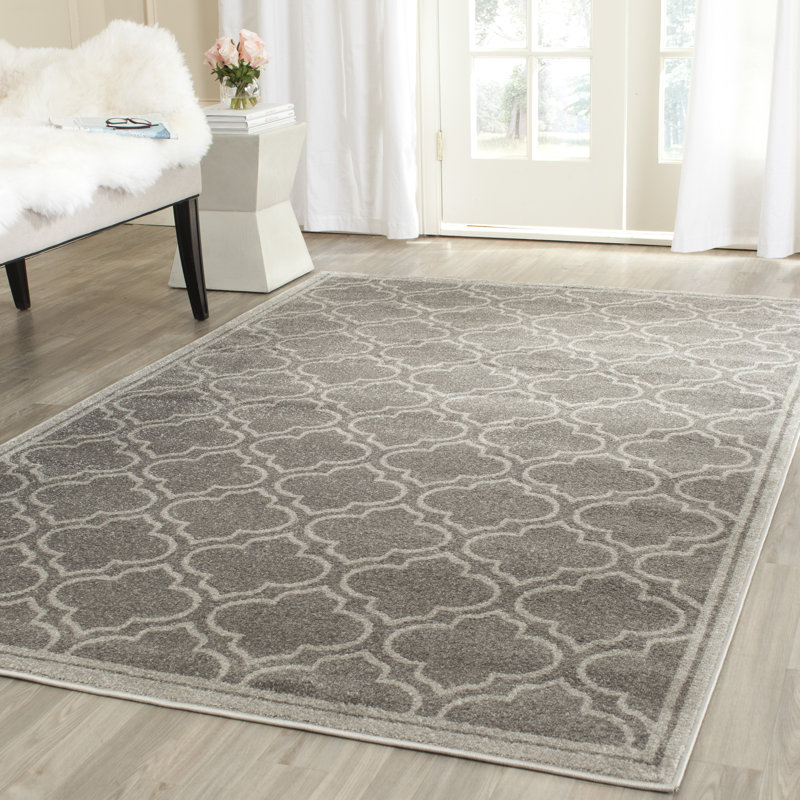 Girdler Geometric Hand Woven Area Rug, Rectangle 236 x 305cm