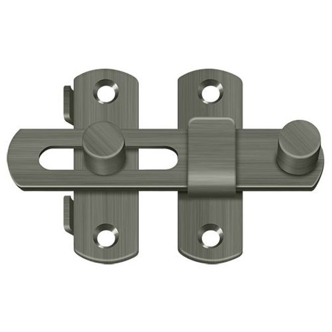 Latch/Catch/Bolt, Antique Nickel