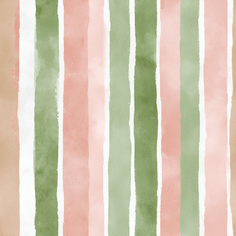 Papier peint texturé à l'aquarelle, Peler et coller