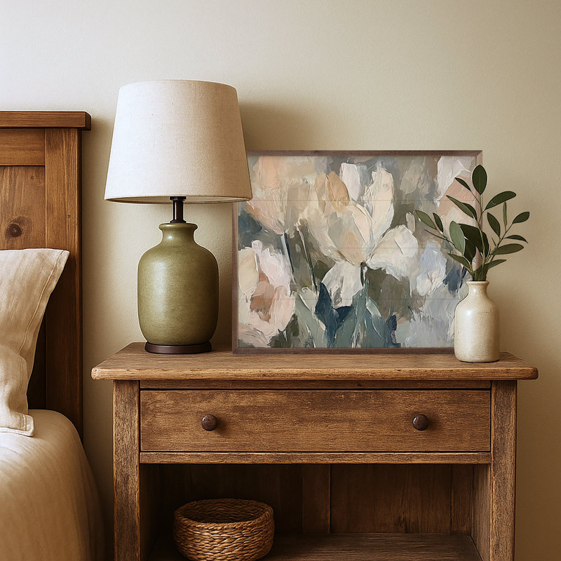 Subtiles tulipes par Accent Art Studio, H 32 po x l 40 po