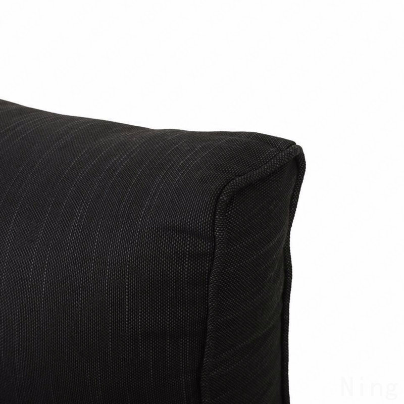 Ensemble de canapé d'extérieur en forme de V 5 places avec coussins