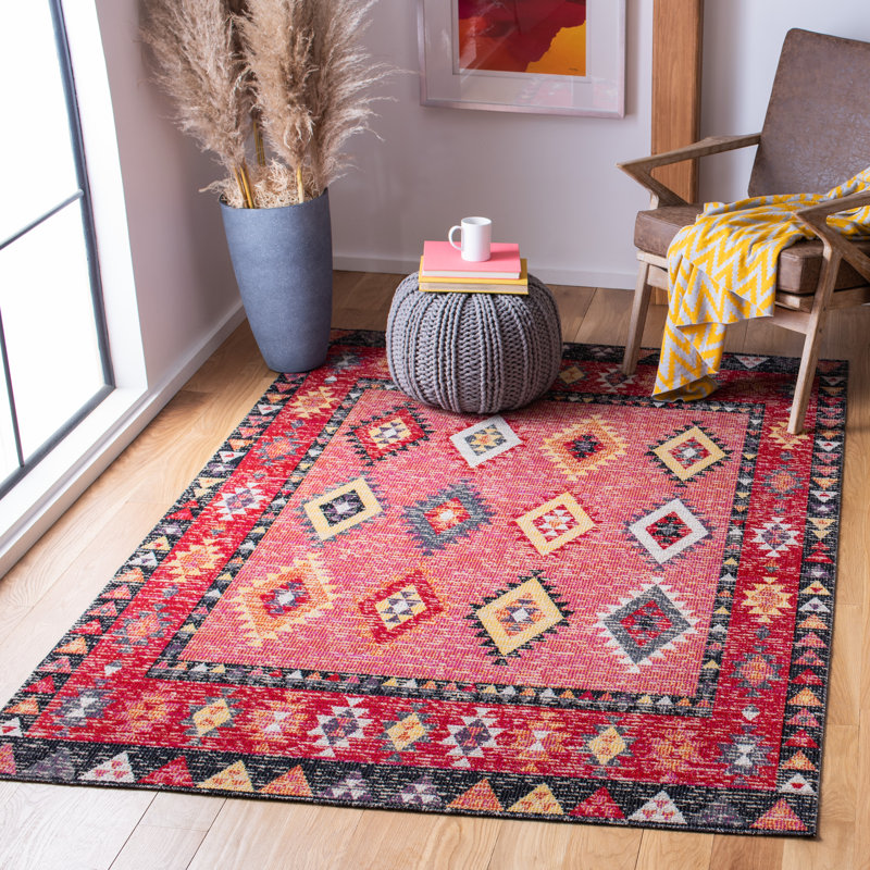Lilia 200 Southwestern Indoor/Outdoor Area Rug, Rectangle 4' x 6'