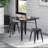 Frerichs Square Steel Top with Steel Base Dining Table-386110741