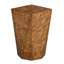 Geometric accent table