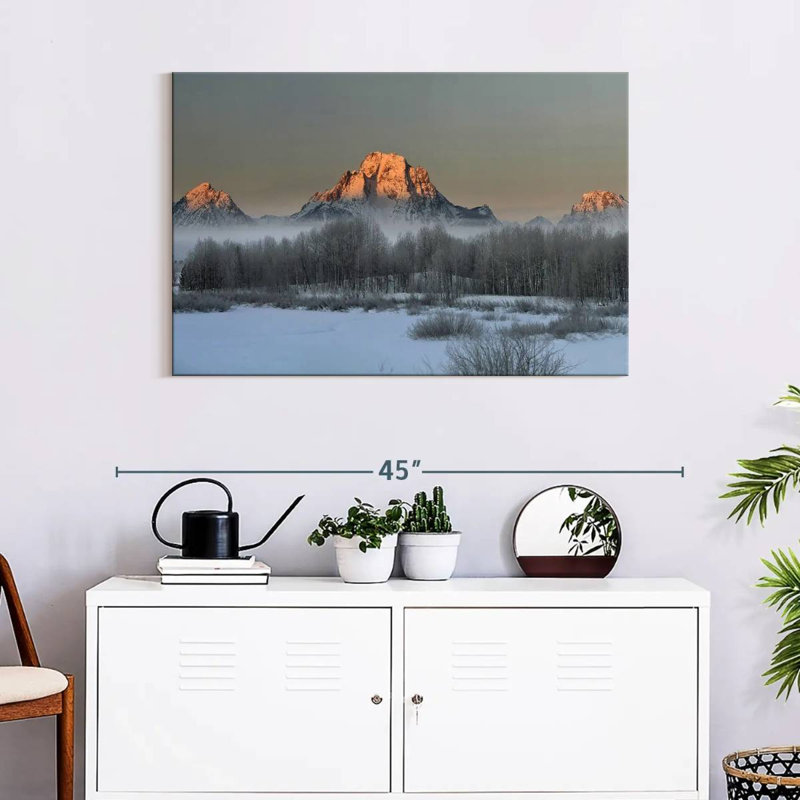 Alvord Yellowstone Winter Adventure, 24" H x 36" W