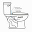 Elongated Magnetic Quick Release Toilet Seat