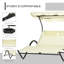 Méridienne double longue 21,2 po Mubaarak-827584687