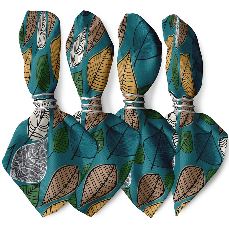 Ensemble de serviettes 4 pièces Zeman, Bleu clair