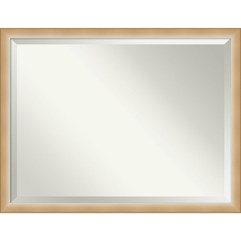 Wall Mirror, 33" x 43", Gold