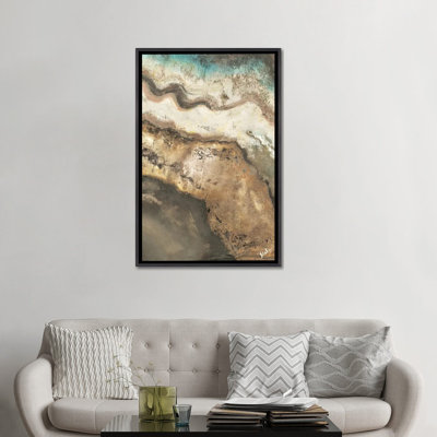 " Neutral Tierra Rectangle II " by Patricia Pinto