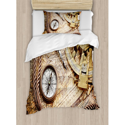 Coastal Polyester Duvet Cover