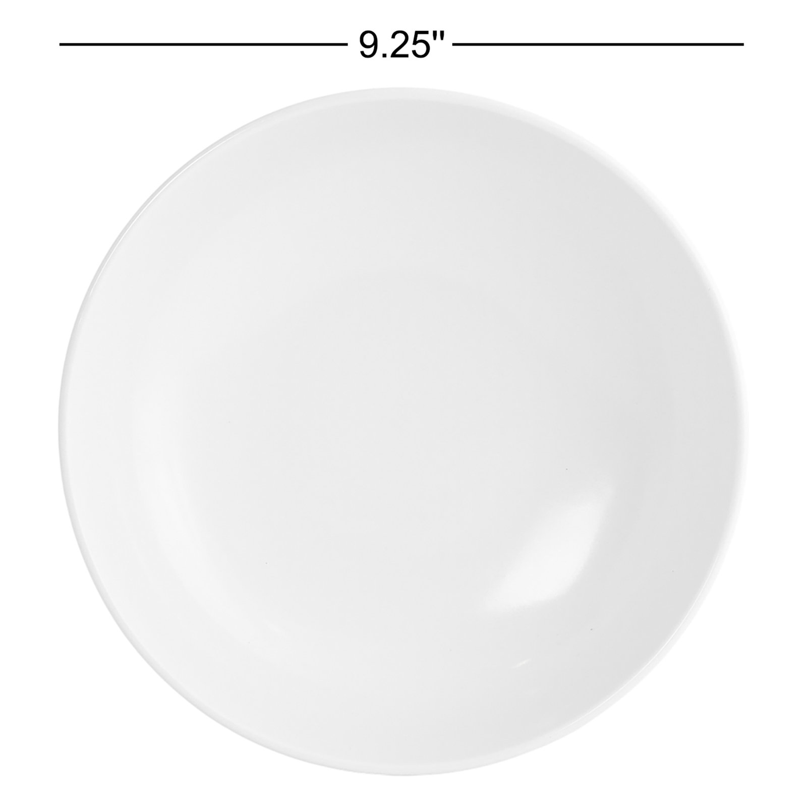 Stoneware Cereal Bowl, White Semi Matte