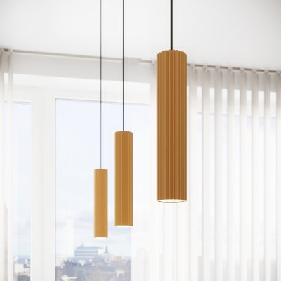 Bonina - Light Brushed Nickel Pendant