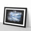 Lake Mcdonald In Montana Paint Splash - Picture Frame Graphic Art-56865319-56865324