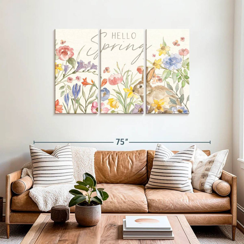 Harnek Happy Easter I, 36" H x 57" W