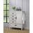 Ranbir 5-drawer Door Chest Distressed White-556702770
