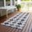 Machine Washable Indoor/Outdoor Leavittsburg ACN2237 Geometric Rug-1497140218