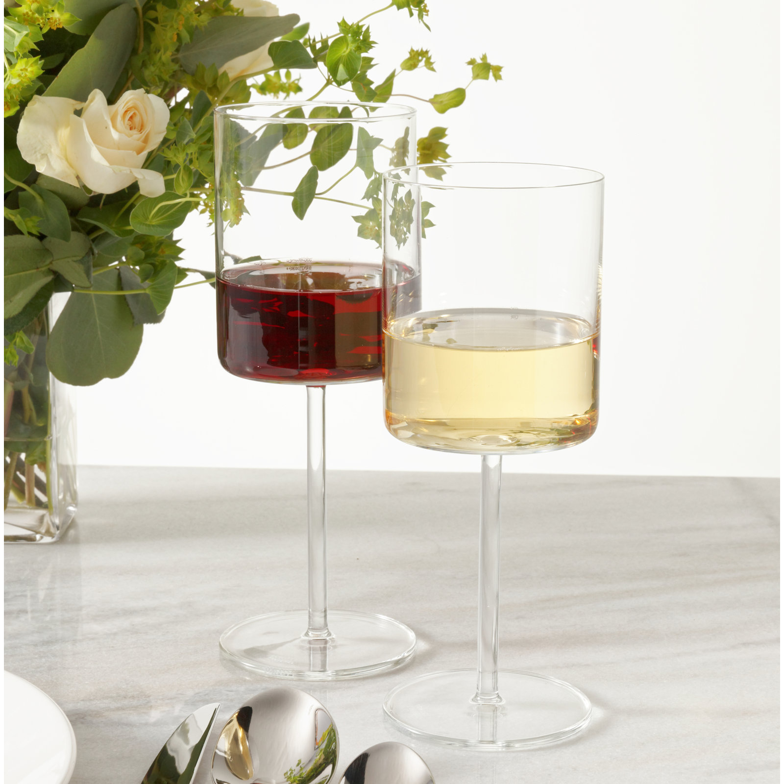 Modo Crystal Red Wine Glass