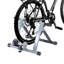HOMCOM Turbo Trainer Magnetic Bike Trainer Indoor Exercise Bike Trainer Stand Magnetic Resistance Bicycle Training Stand for Mountain & Road Bikes 26'' to 28'' and 700C Wheels, Sliver