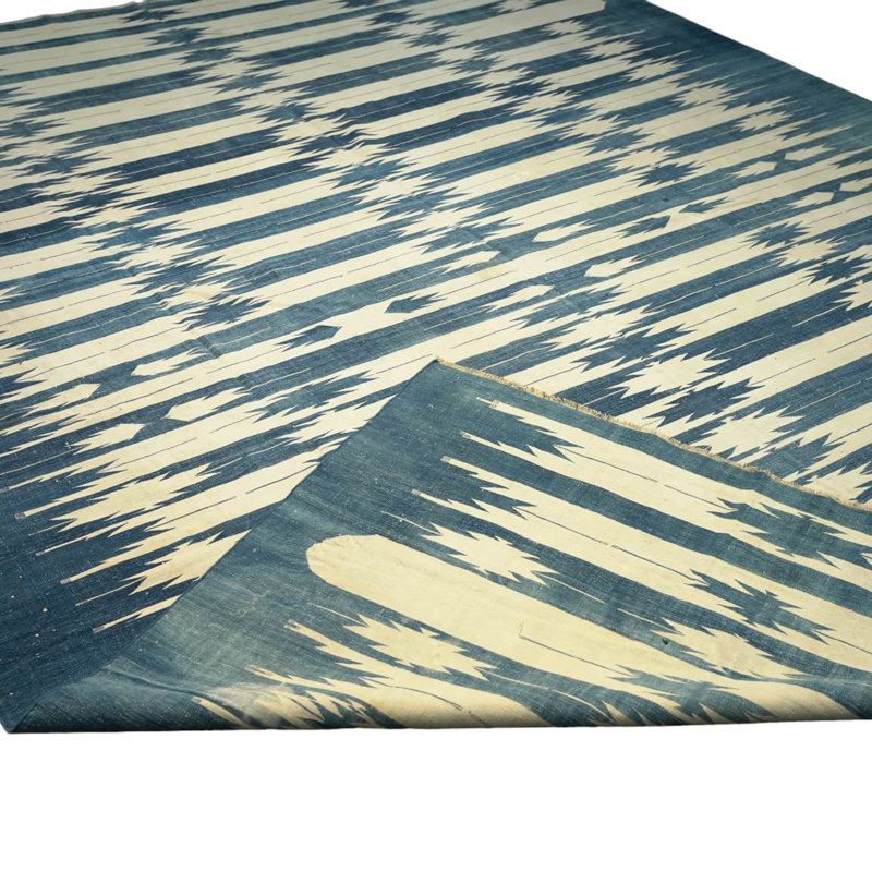Dhurrie Hand Woven Wool Area Rug