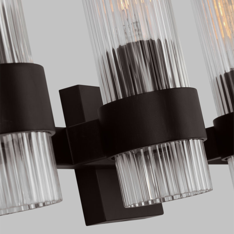 Geneva 4 - Light Vanity Light, Aged Iron