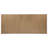 Fremont Brown Trestle Rectangular Dining Table