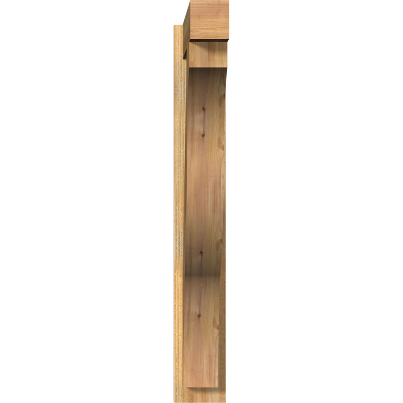 Jeu de blocs Funston, Cèdre rouge de l'Ouest de 6 po (sciage brut), P 32 po x H 44 po