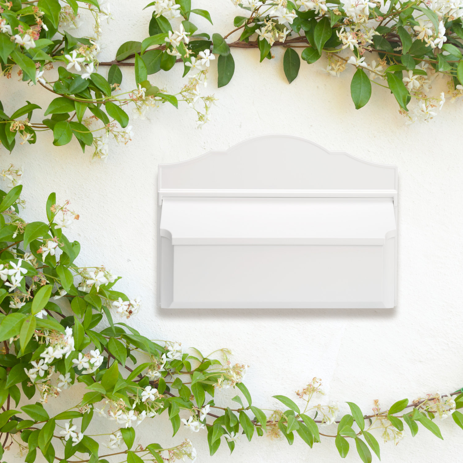Wall Mounted Mailbox, White