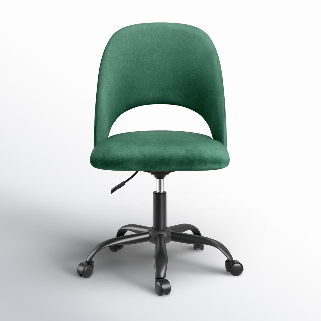 Gregor Velvet Task Chair AllModern Upholstery 