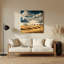 «Farm Farm», art mural en métal beige-635758148