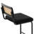 Krystalin Velvet Upholstered Cane Back Stool-1550285526-1550285524-1550285525