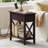 End Table With Charging Station, Narrow Side Table With USB Ports And Outlets, Nightstand With Drawer, For Small Spaces, Bedside Tables For Living Room Espresso