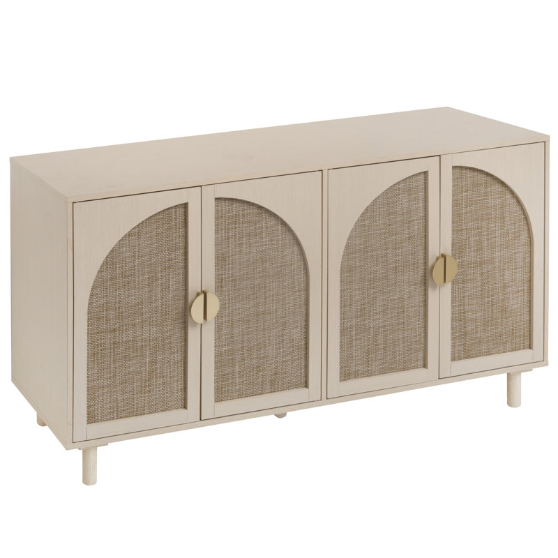 Armoire 4 portes, Naturel
