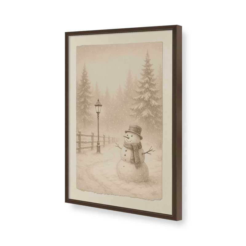 «Whispers of Winter», reproduction d'art, 24 po x 36 po, Brun Belvinder