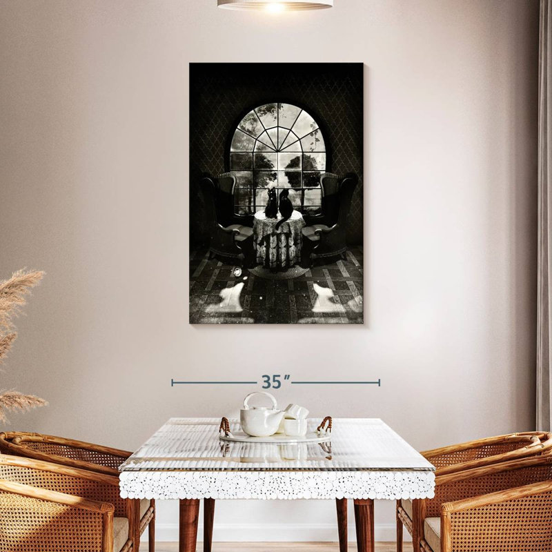 Crâne de chambre BW, H 45 po x l 30 po