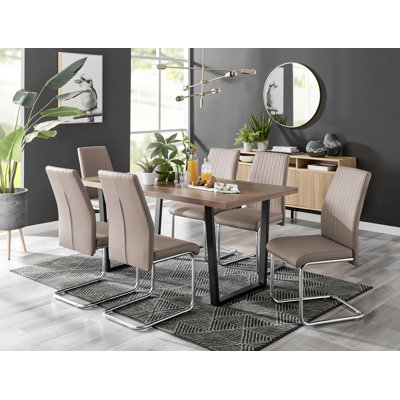 Eubanks 6 - Person Dining Set