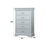 ACME Louis Philippe Chest, Platinum-1917886574