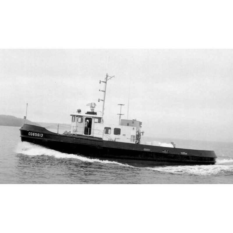 USCG Bitt (WYTL-65613) L, modèle de navire, H 10 po x l 30 po x P 5 po