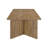 84-inch Composite Wood Dining Table Mango