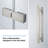 OVE Decors Tampa 57 3/4 To 60 1/16 In. W X 72 In. H Alcove Frameless Pivot Hinge Shower Door , 2025-110692732